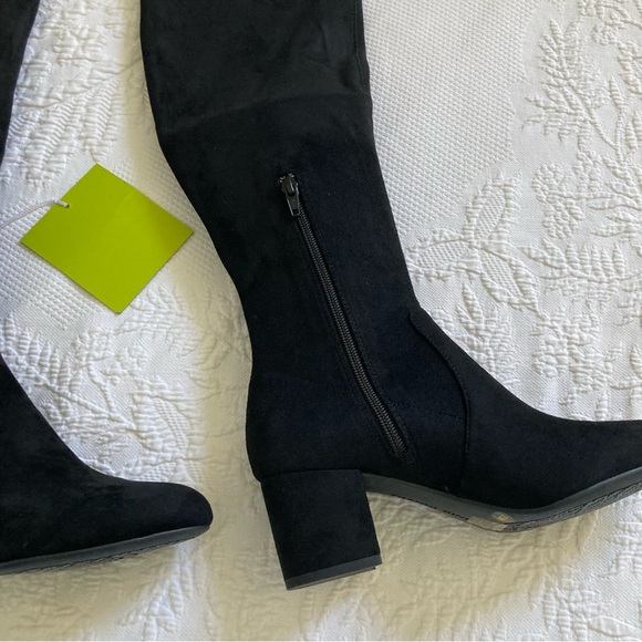 Gianni Bini Black Over the Knee Boots - Picture 3 of 16